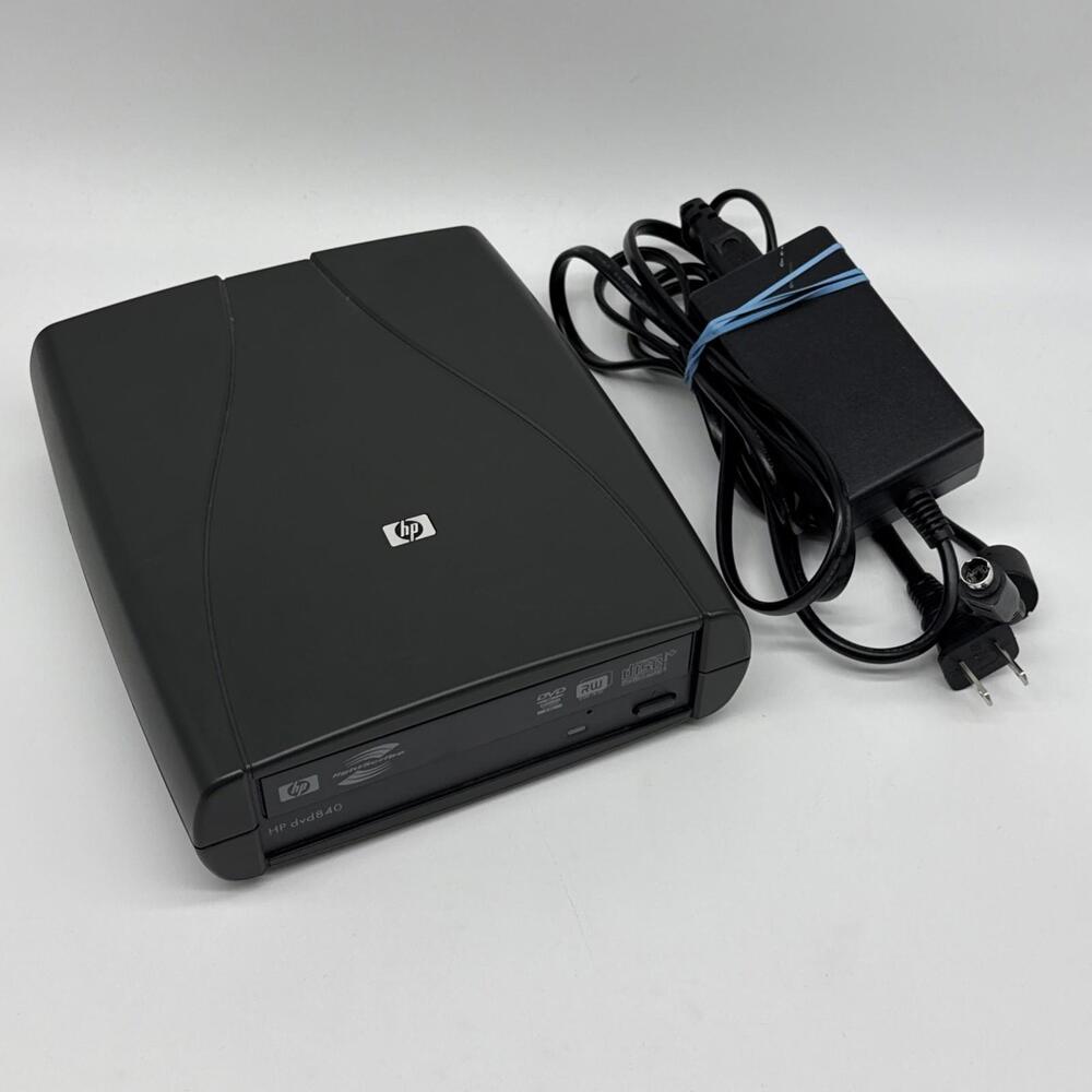 HP dvd840e External Super Multi DVD Writer LightScribe Double Layer Tested